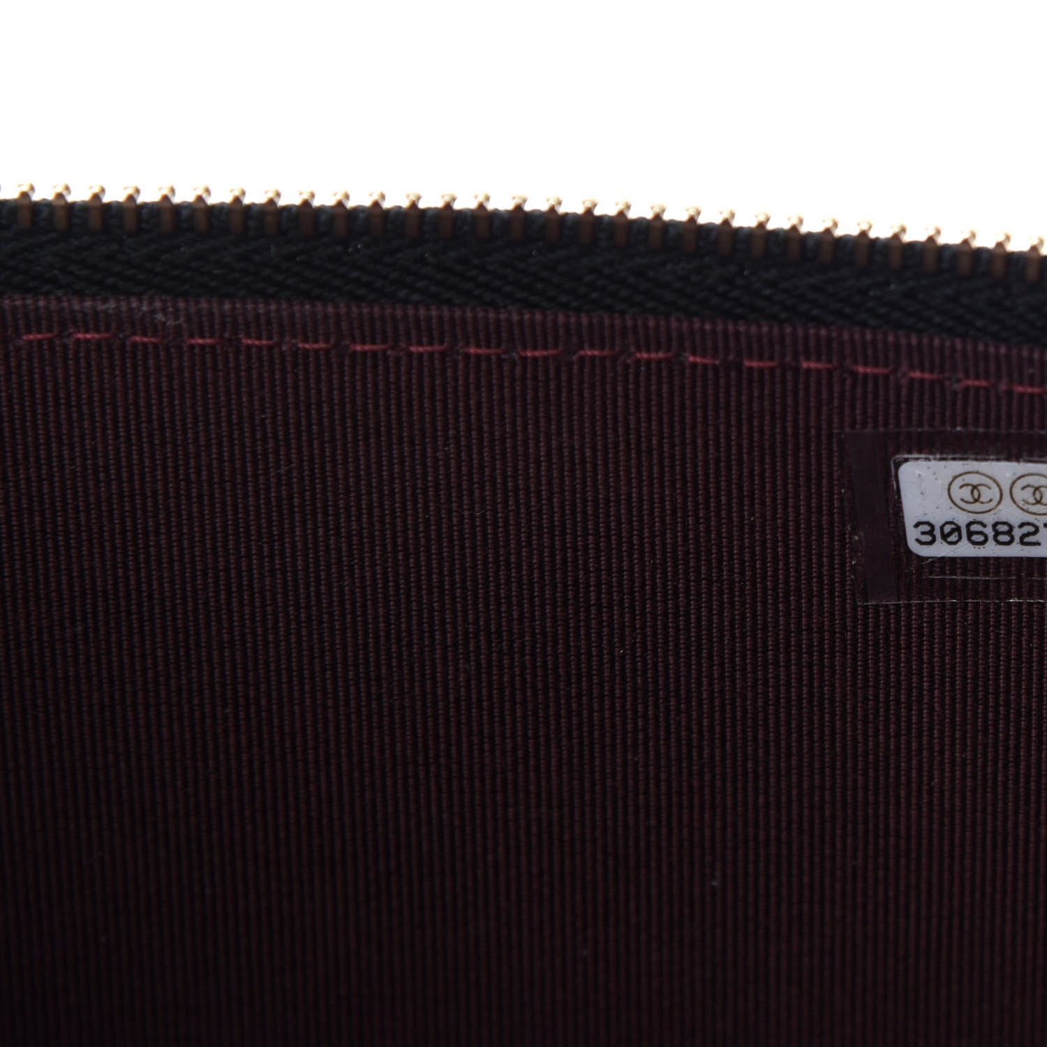 Chanel Lambskin Quilted Small Vanity Case With Chain Black 9 of 11