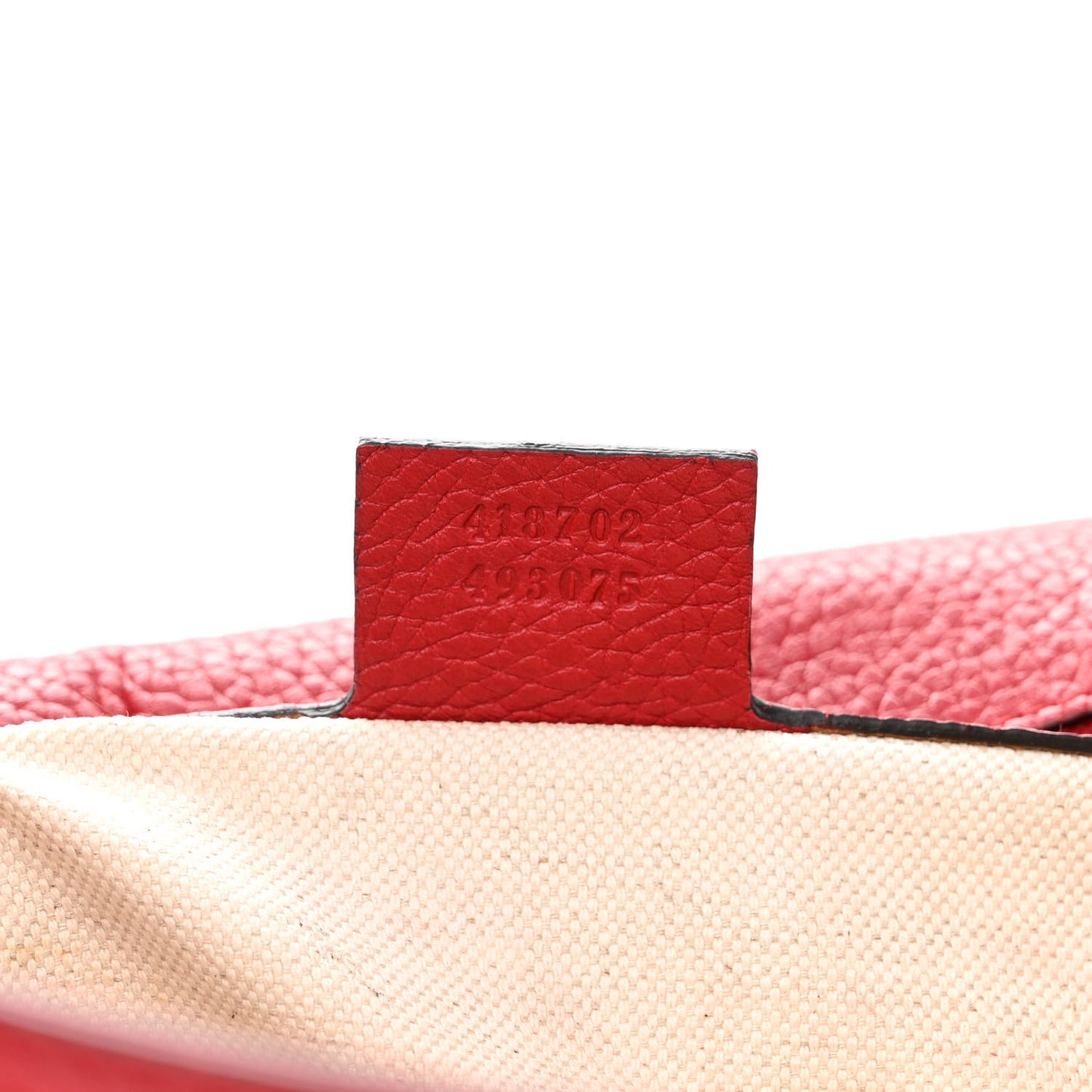 Calfskin Medium GG Marmont Top Handle Bag Vulcanic Red