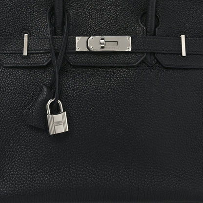Hermes Togo Birkin 30 Black 8 of 14