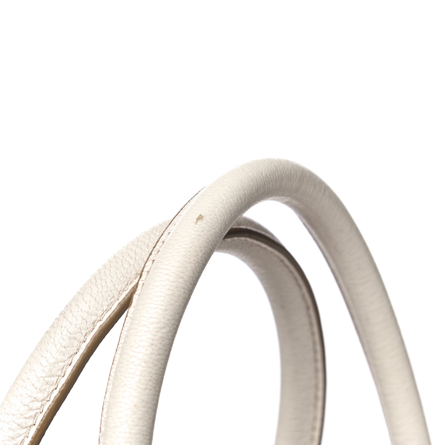 Goatskin Mini Luggage White