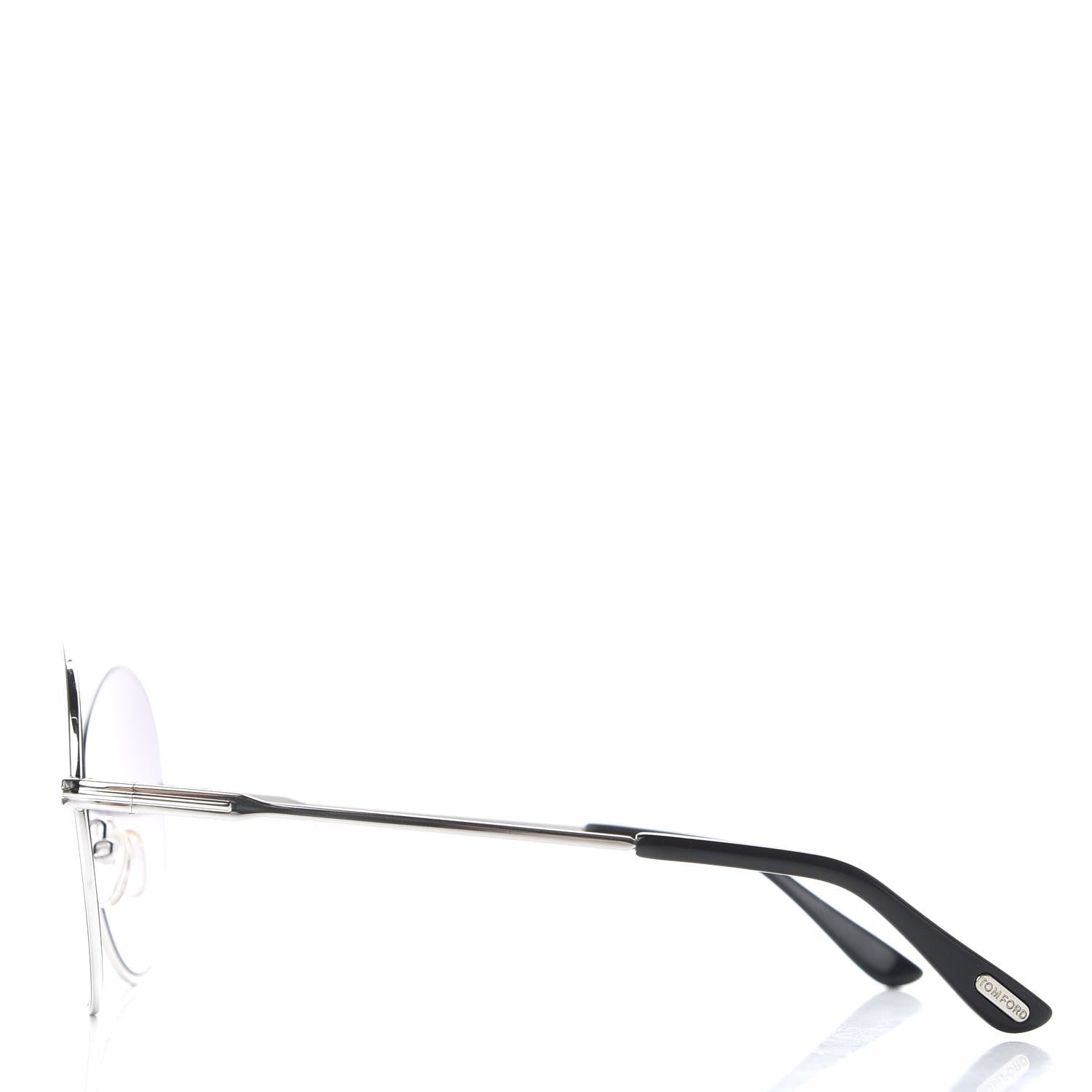 Tom Ford Metal Rania-02 Oval Sunglasses TF564 Silver 3 of 8