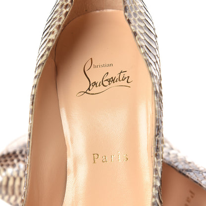 Christian Louboutin Ayers Daffodile 160 Pumps 39 Stone 7 of 7
