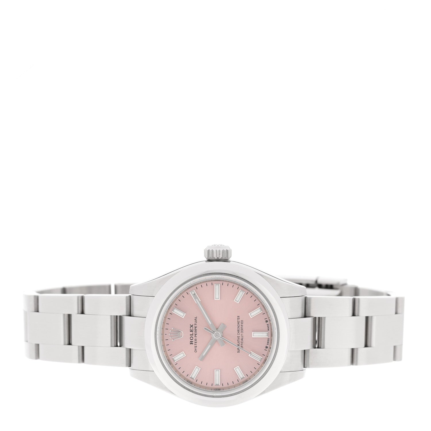 Rolex Stainless Steel 28mm Oyster Perpetual Datejust Watch Candy Pink 276200 Pink 2 of 5