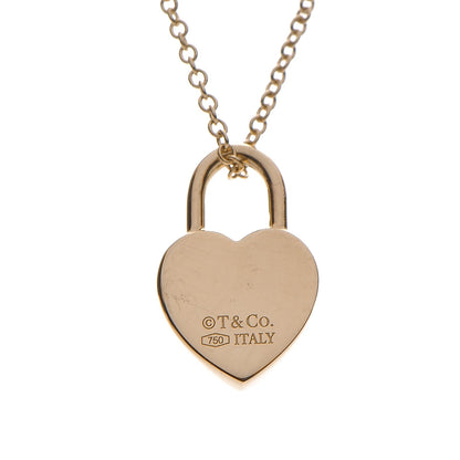 Tiffany 18K Yellow Gold Return to Heart Tag Pendant Necklace 5 of 10