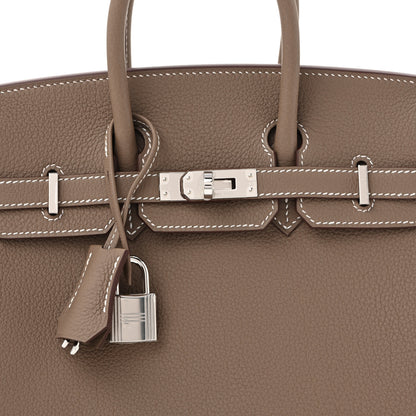 Hermes Togo Birkin 25 Etoupe 8 of 11