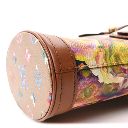 Louis Vuitton Metallic Monogram LV Garden Nano Bucket Bag Gold Gold 11 of 11