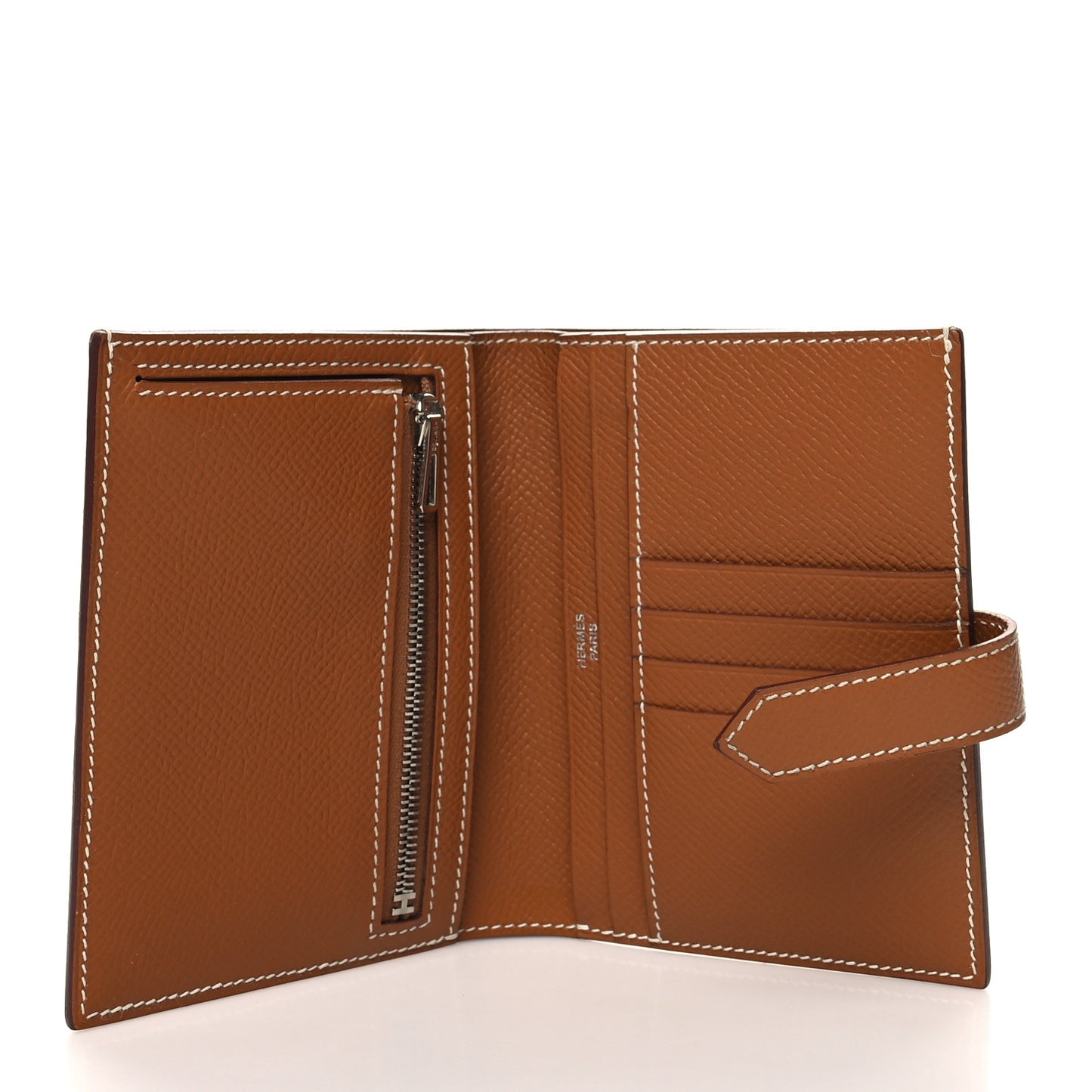 Epsom Bearn Compact Wallet Gold