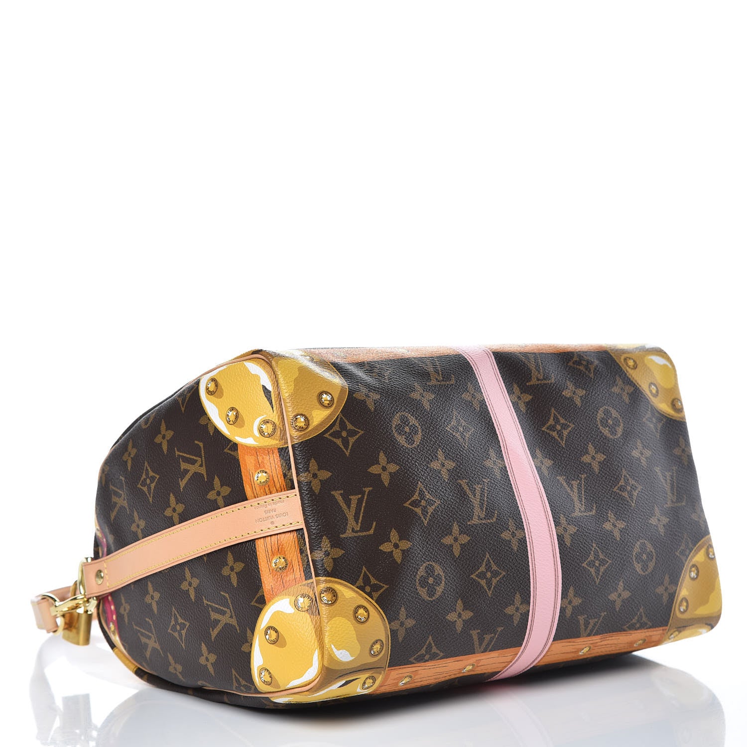 Louis Vuitton Monogram Summer Trunks Speedy Bandouliere 30 4 of 11