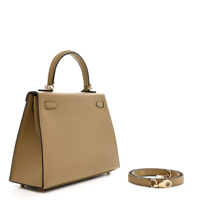 Hermes Epsom Kelly Sellier 25 Poussiere 2 of 11
