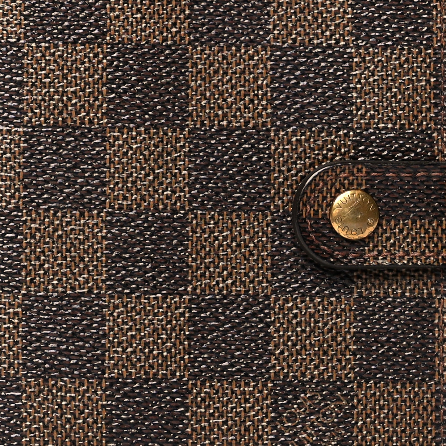 Damier Ebene Small Ring Agenda Cover