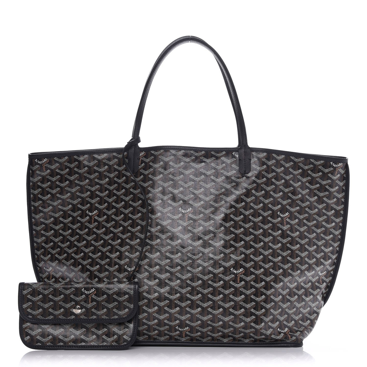 Goyard Goyardine Reversible Anjou GM Black 1 of 12