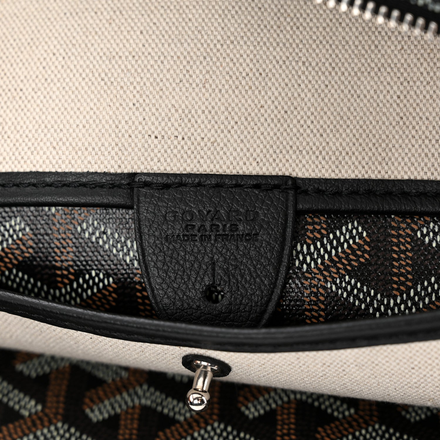 Goyard Goyardine Artois MM Black 6 of 10