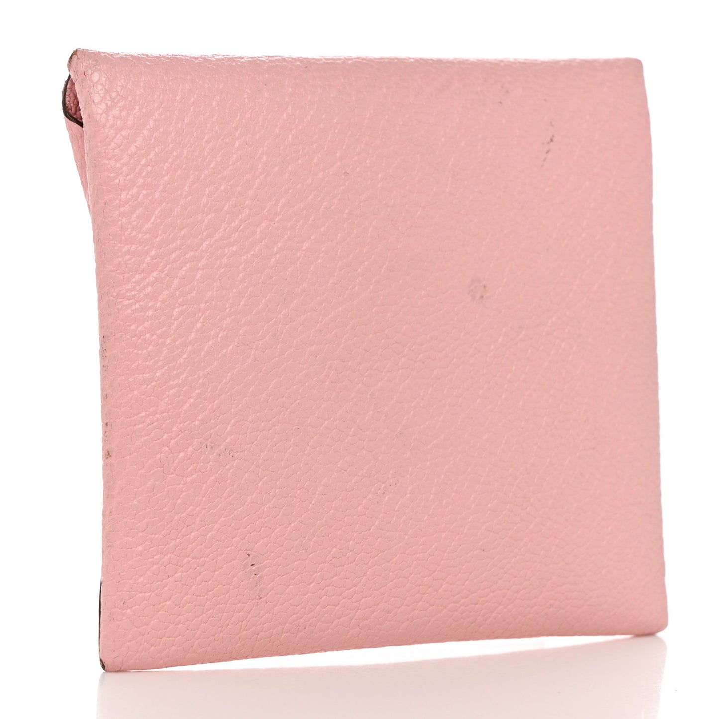 Chevre Mysore Verso Bastia Coin Purse Rose Confetti Brique