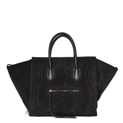 Celine Suede Medium Phantom Luggage Anthracite 1 of 18