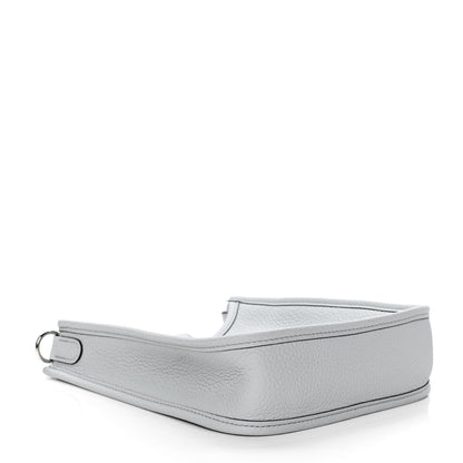 Hermes Taurillon Clemence Amazone Evelyne TPM Gris Perle Etain 3 of 4