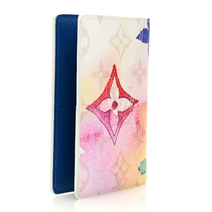 Louis Vuitton Monogram Watercolor Pocket Organizer NM Multicolor 3 of 7