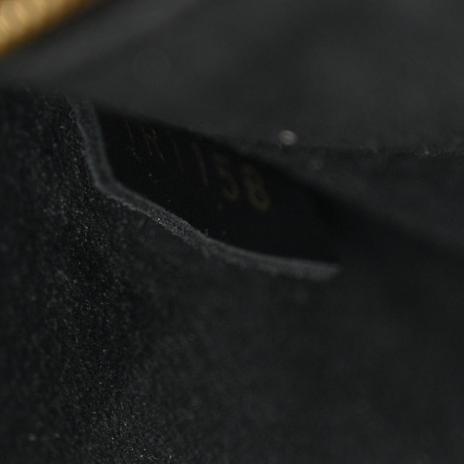 Louis Vuitton Grained Calfskin Monogram Double V Black 7 of 10