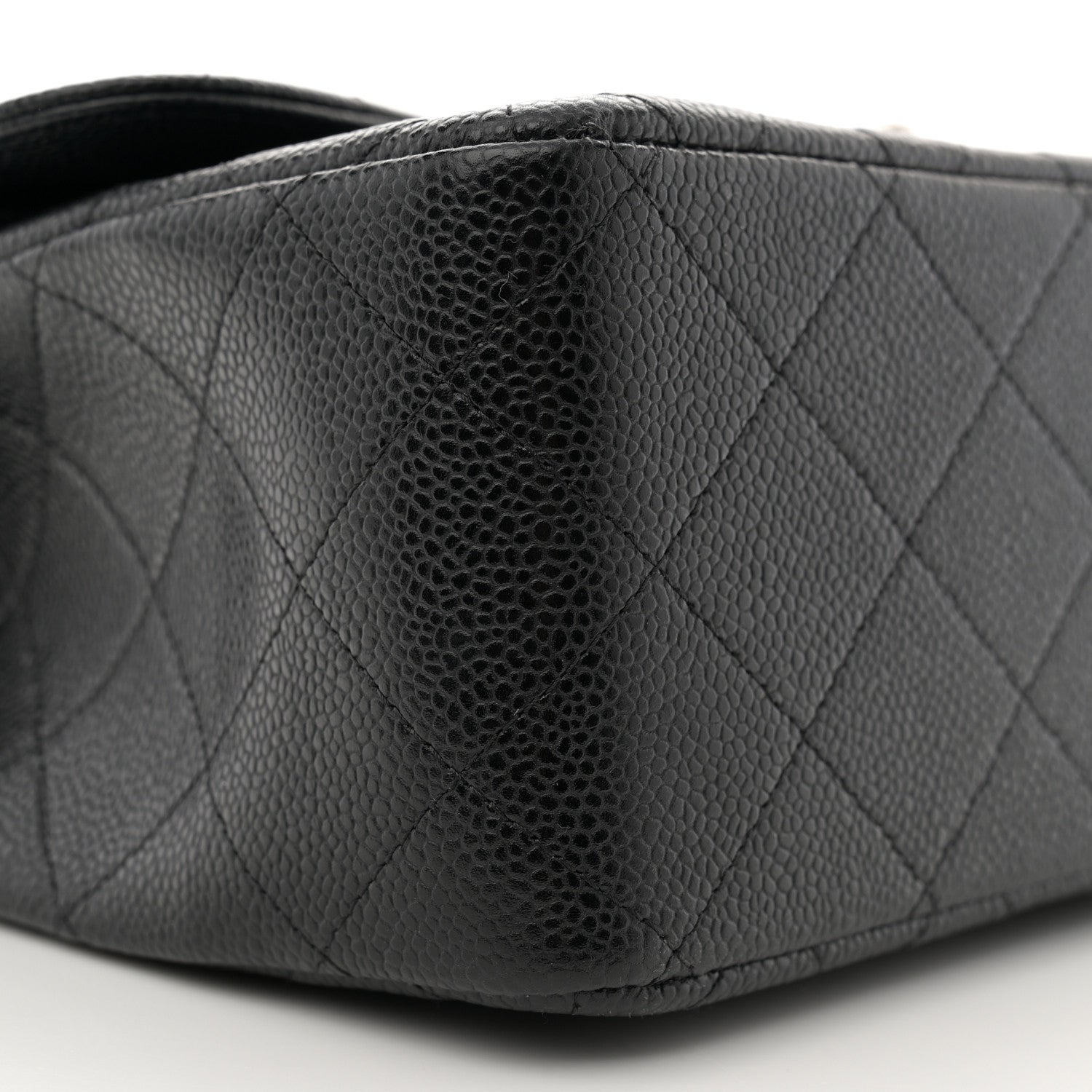 Chanel Caviar Quilted Jumbo Double Flap Black 9 of 10