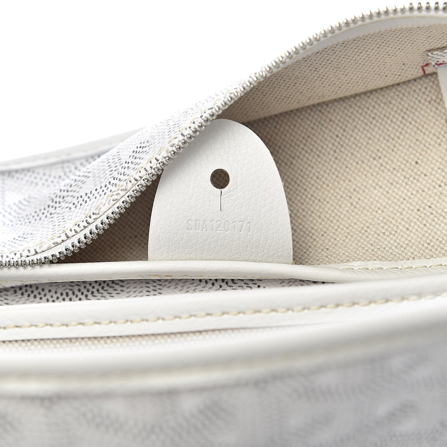 Goyardine Artois PM White