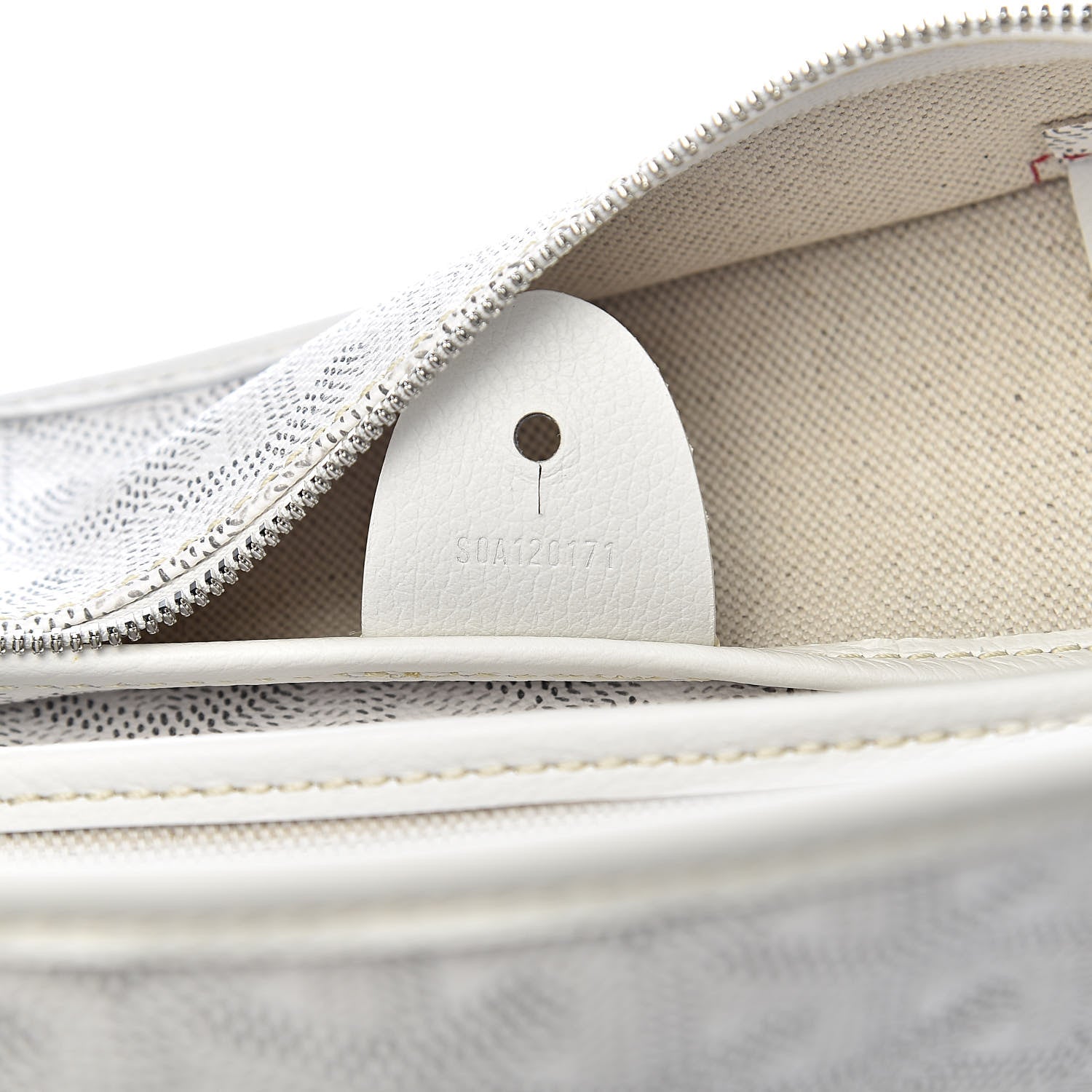 Goyard Goyardine Artois PM White 8 of 11