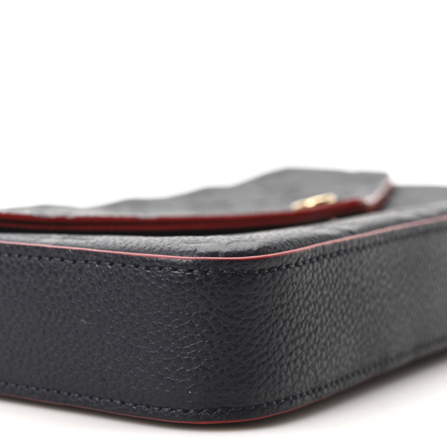 Louis Vuitton Empreinte Pochette Felicie Chain Wallet Marine Rouge 10 of 12