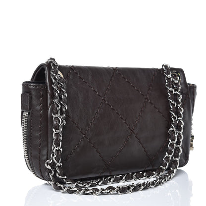 Chanel Calfskin Expandable Flap Brown 2 of 8