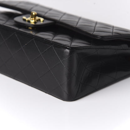 Chanel Lambskin Quilted Medium Double Flap Black 7 of 11