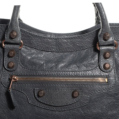 Balenciaga Agneau Giant 12 Rose Gold Hardware City Gris Tarmac 9 of 11