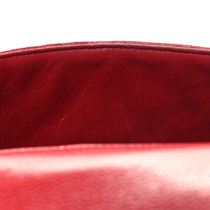 Chanel Caviar Quilted Mini Rectangular Flap Red 12 of 12