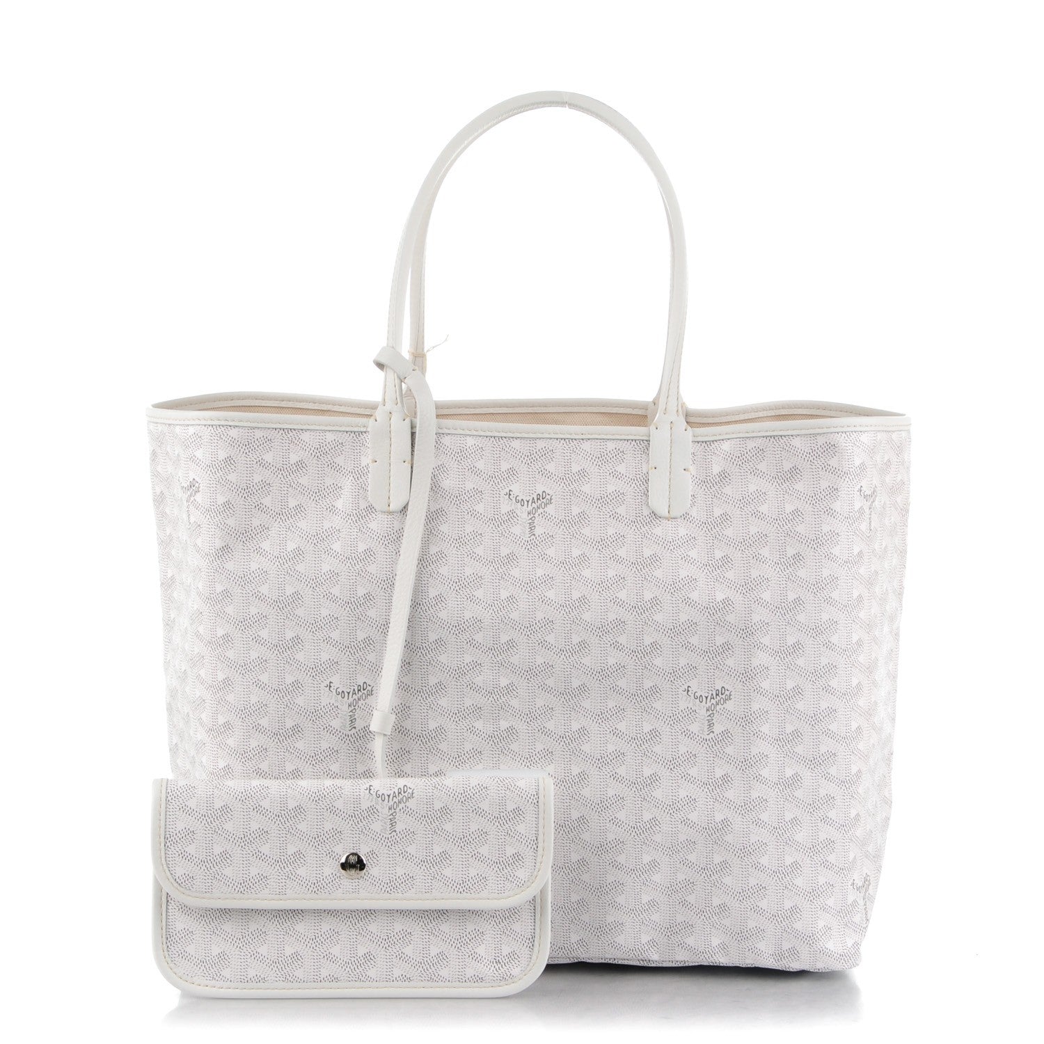 Goyard Goyardine Saint Louis PM White 1 of 8