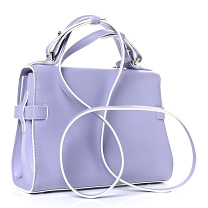 Delvaux Calfskin Mini Tempete Satchel Lilas 3 of 20