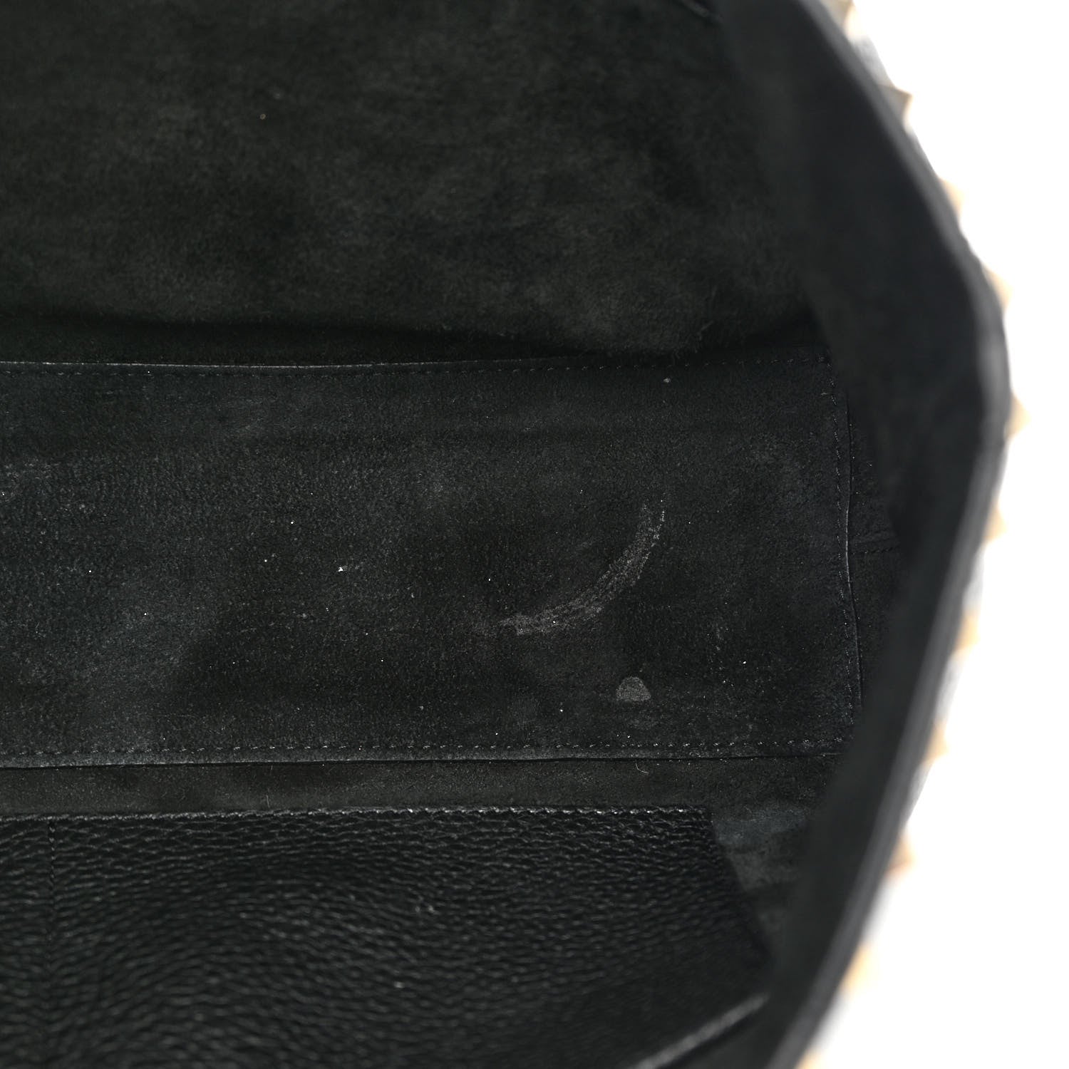 Valentino Garavani Grained Calfskin Small Rockstud Shoulder Tote Black 10 of 20