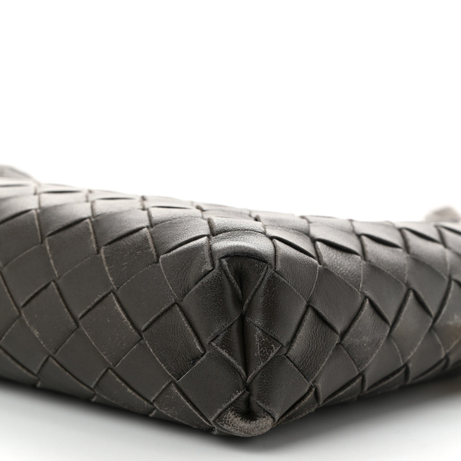 Bottega Veneta Nappa Intrecciato Crossbody Light Graphite 10 of 11