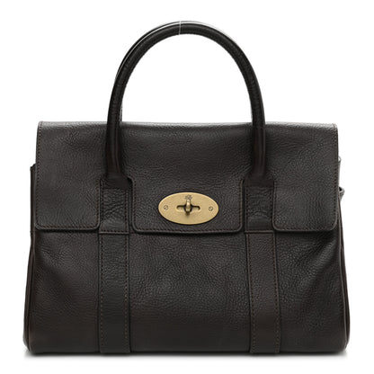 Mulberry Classic Grain Calfskin Bayswater Chocolate 1 of 14