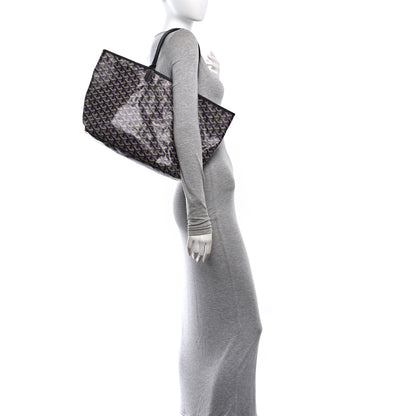 Goyard Goyardine Saint Louis Claire Voie PM Black Violet 2 of 11