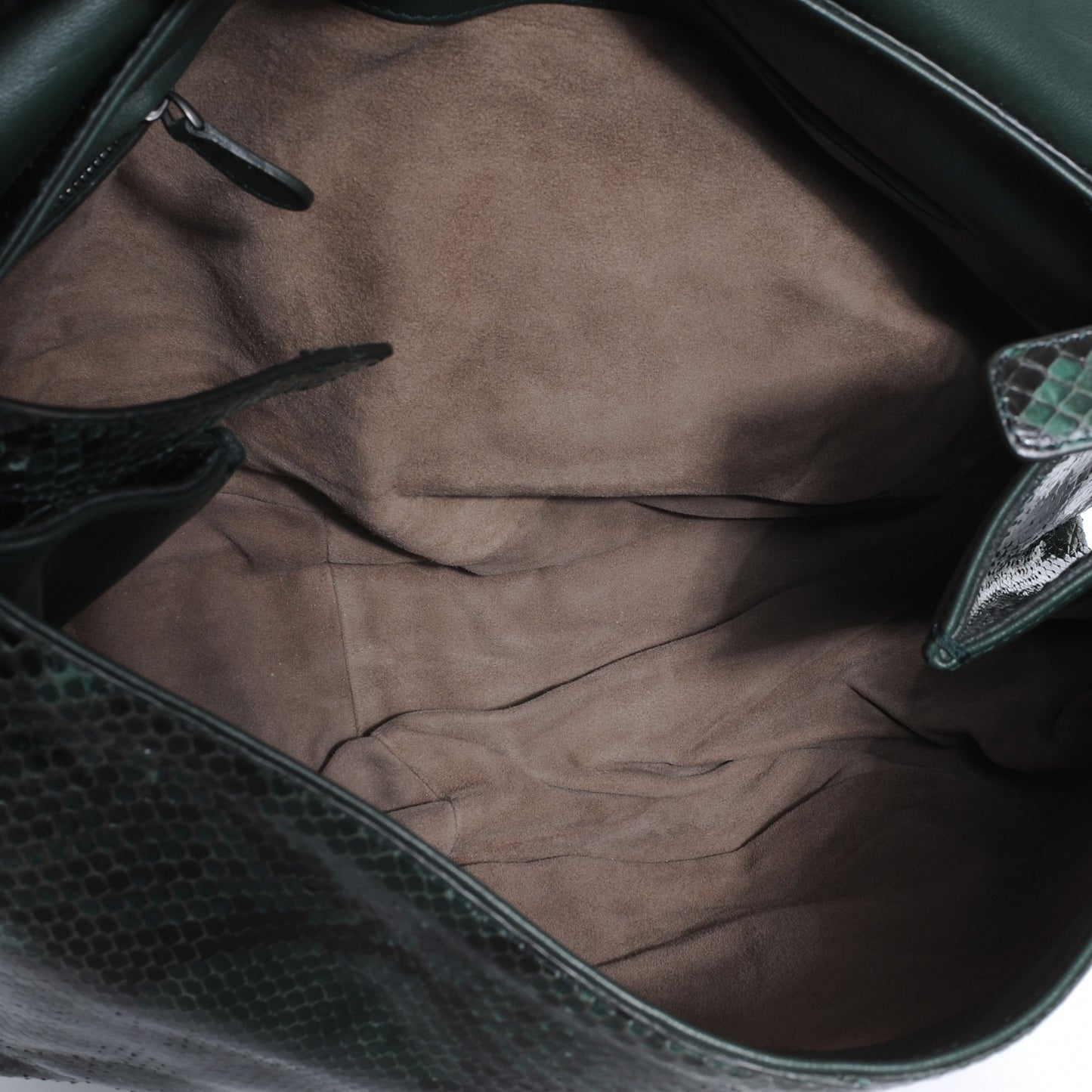 Shiny Python Shoulder Bag Bottle