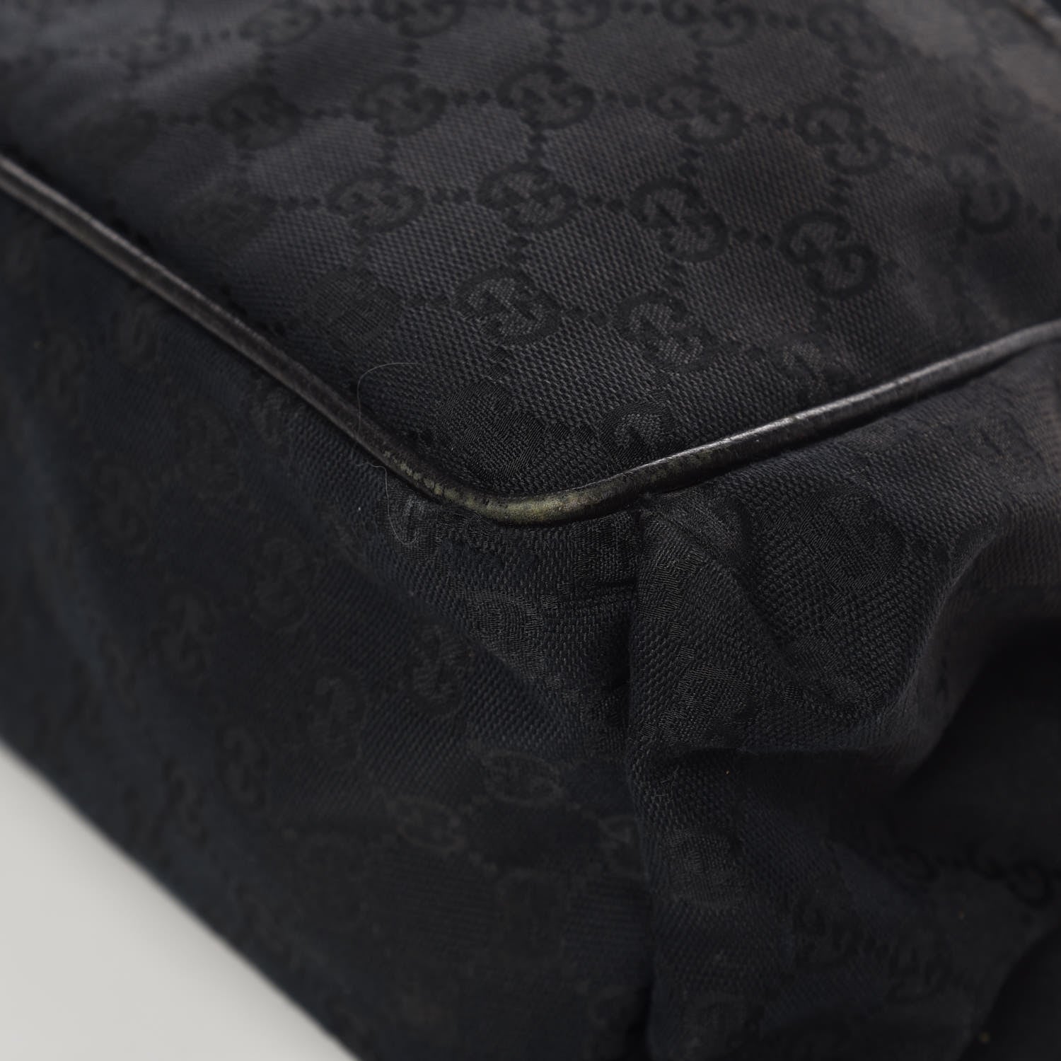 Gucci Monogram Large Diaper Bag Black 6 of 18