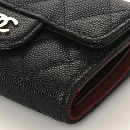 Chanel Caviar Quilted Classic 4 Key Holder Wallet Black 9 of 9