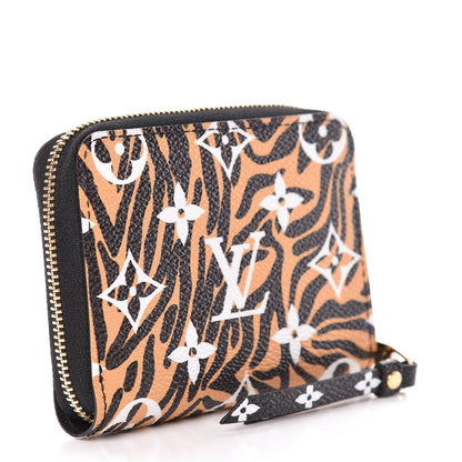 Louis Vuitton Monogram Giant Jungle Zippy Coin Purse Black 3 of 8