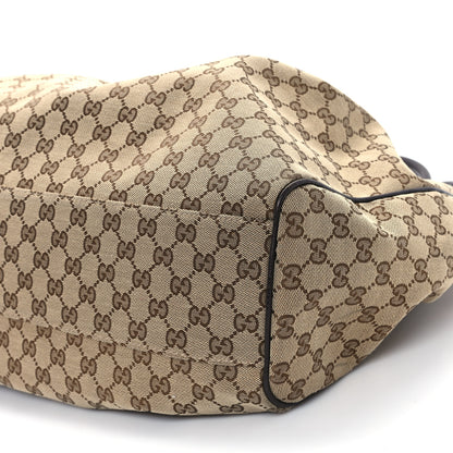 Gucci Monogram Large Sukey Tote Dark Brown 10 of 11