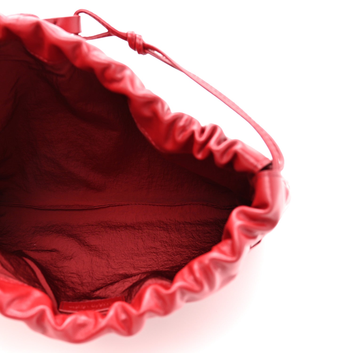Bottega Veneta Nappa Intrecciato Medium Dustbag Dark Red 5 of 10