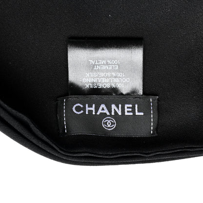 Chanel Silk Turban Black 8 of 8