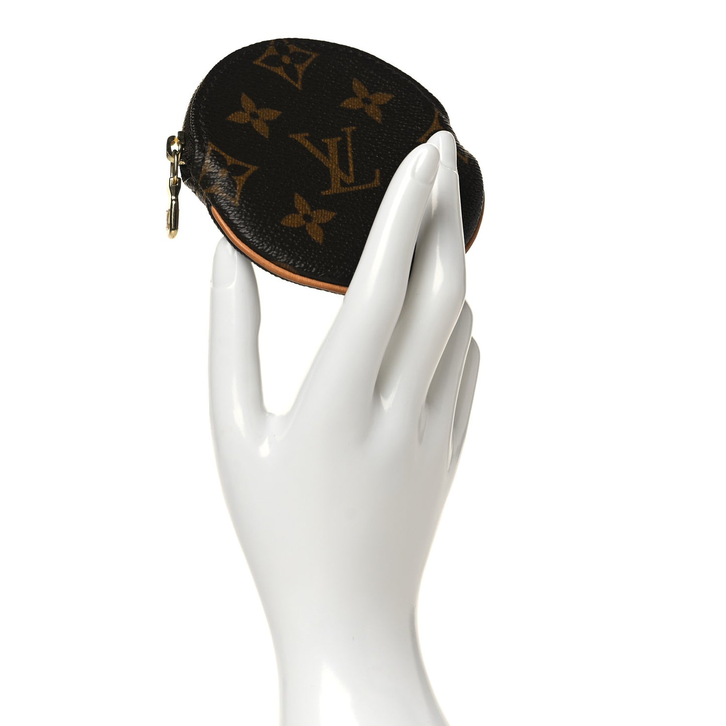 Monogram Round Coin Purse