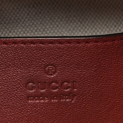 Gucci Sakai Be Green Calfskin Diagonal Stitched Blondie Top Handle Bag Rosso 6 of 10
