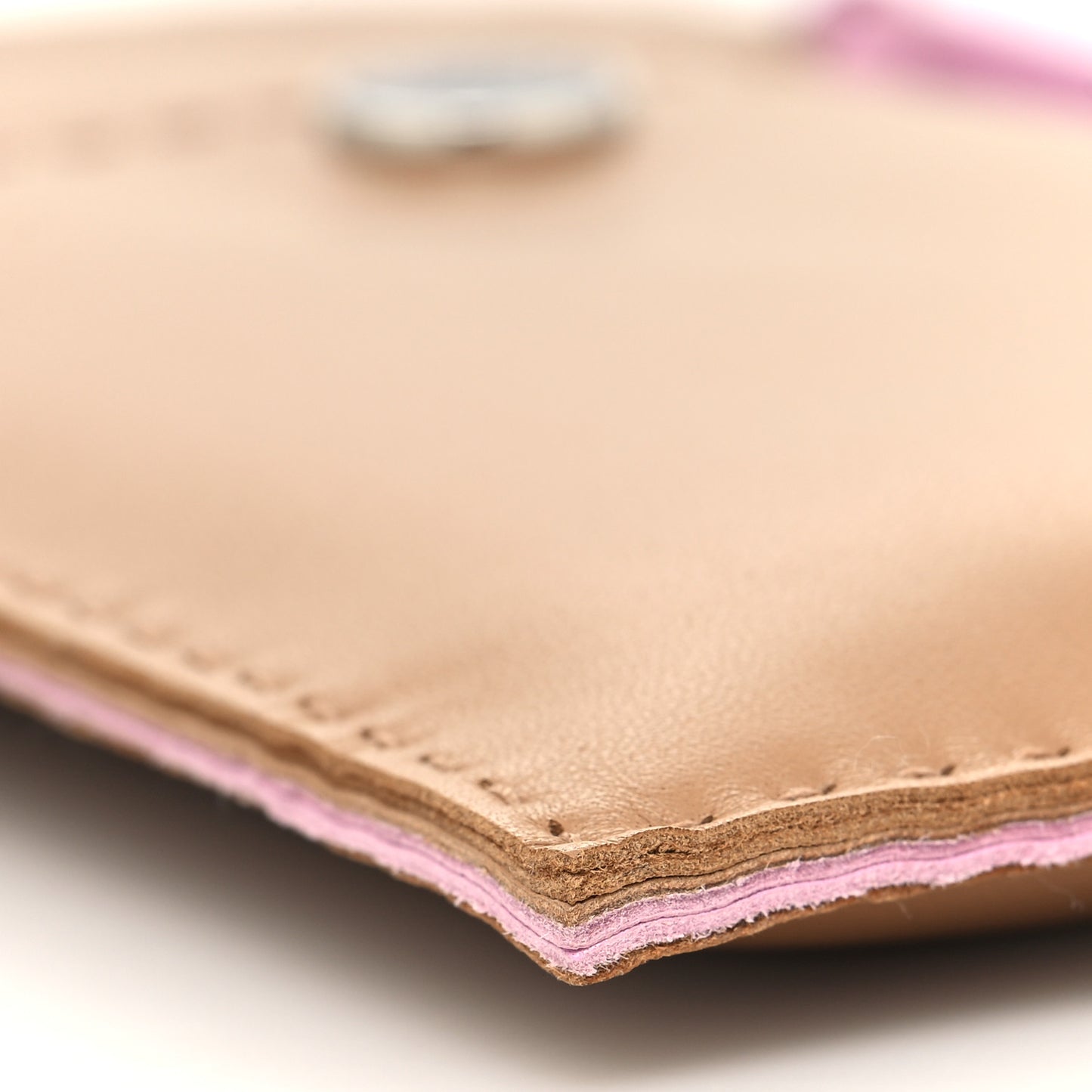 Milo Lambskin Swift Pilo Phone Case Chai Mauve Sylvestre