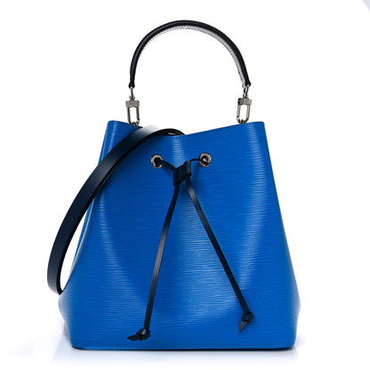 Louis Vuitton Epi NeoNoe MM Lazuli Navy 1 of 11
