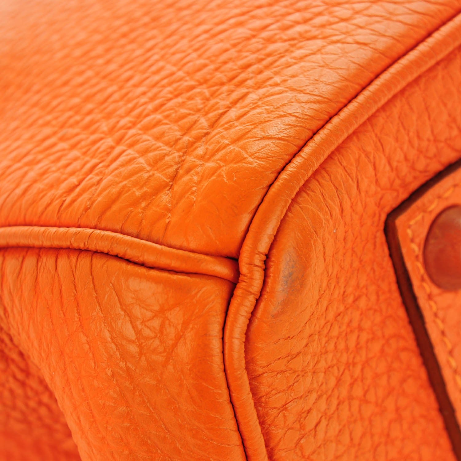 Hermes Togo Birkin 35 Orange 12 of 29
