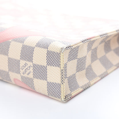 Louis Vuitton Damier Azur Tahitienne Toiletry Pouch 26 9 of 10