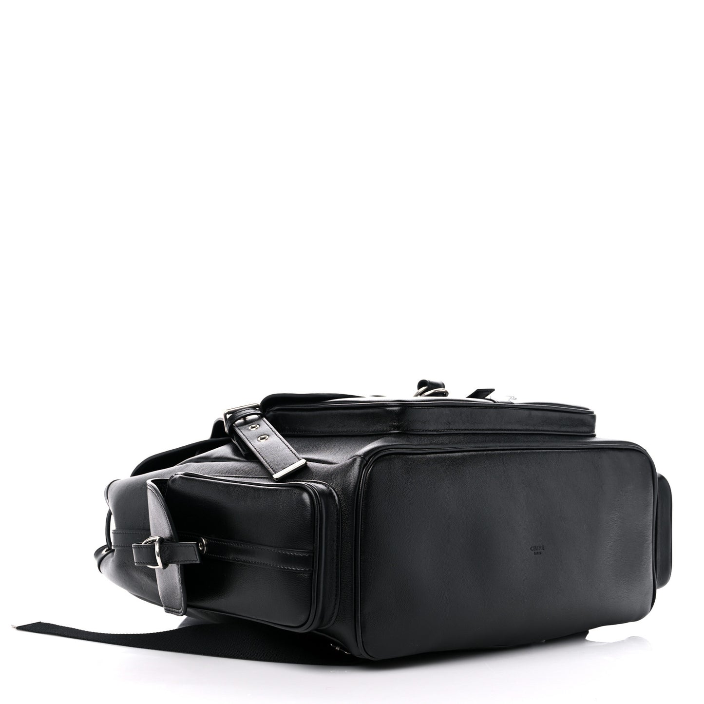 Calfskin Large Backpack Black