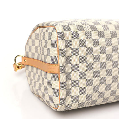 Louis Vuitton Damier Azur Speedy Bandouliere 30 8 of 9